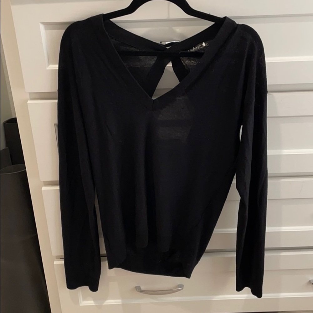 Timo Weiland cutout back oversized wool sweater